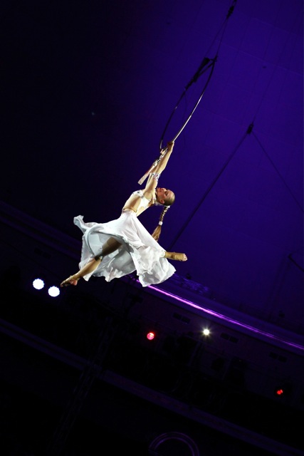 Ring Acrobats in the Belarus Circus