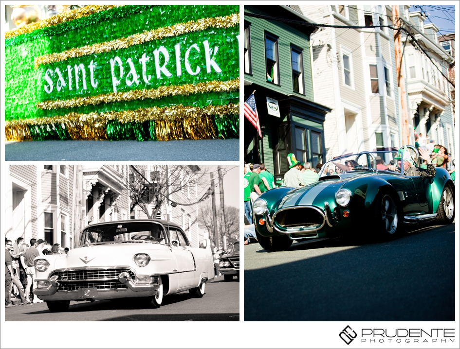 Boston Wedding Photographers Shooting Parade In Boston