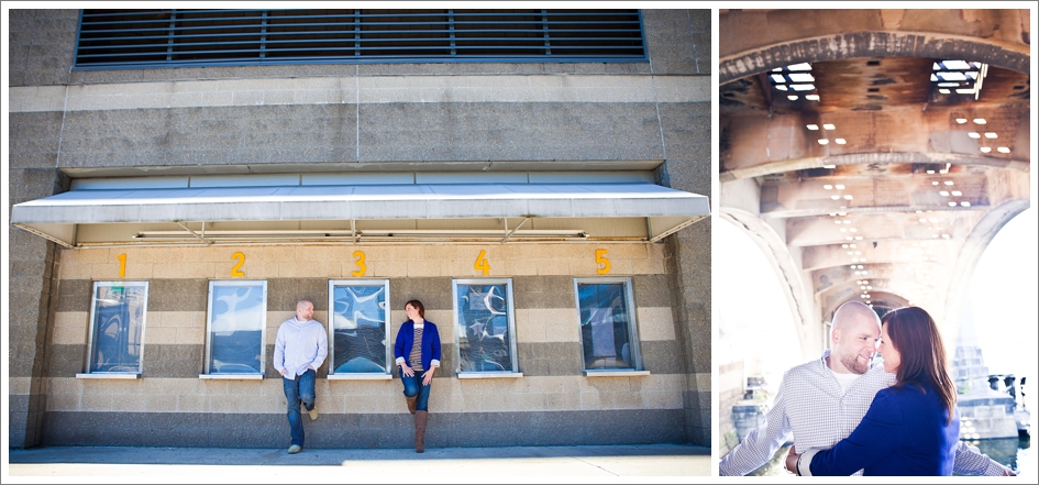 North station engagement photography Boston