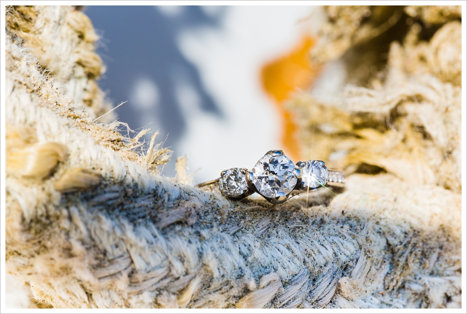 Nautical engagement session