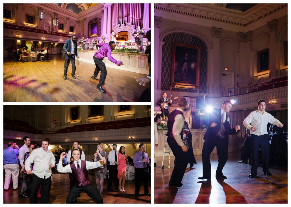 Dancing wedding photos at Mechanics Hall, Worcester, MA