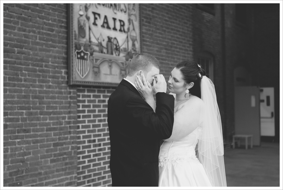 First Look wedding photography Worcester, MA