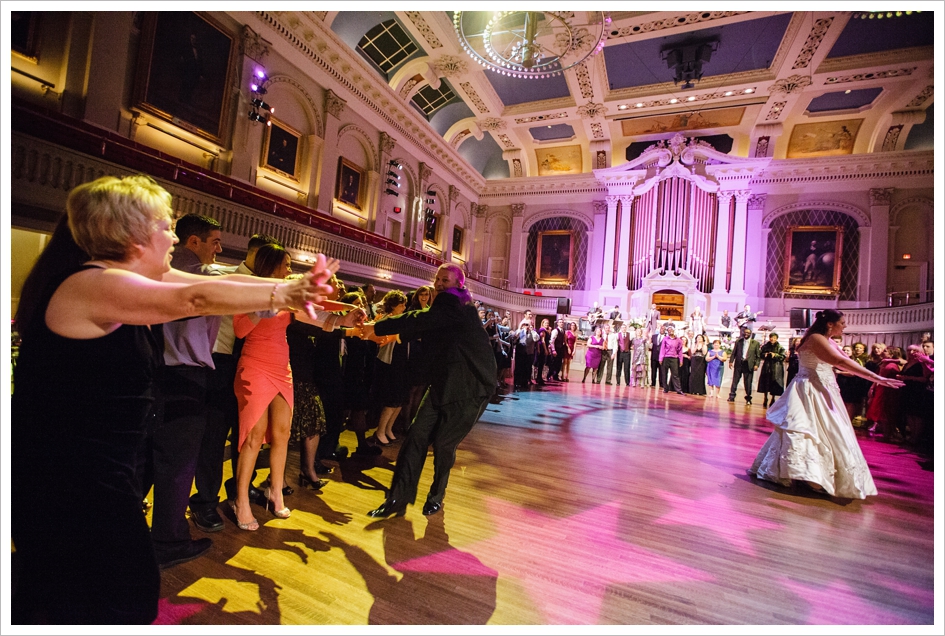 Wedding at Mechanics Hall in Worcester, MA