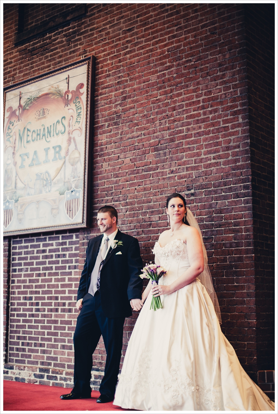 Wedding Photographers at Mechanics Hall Worcester, MA