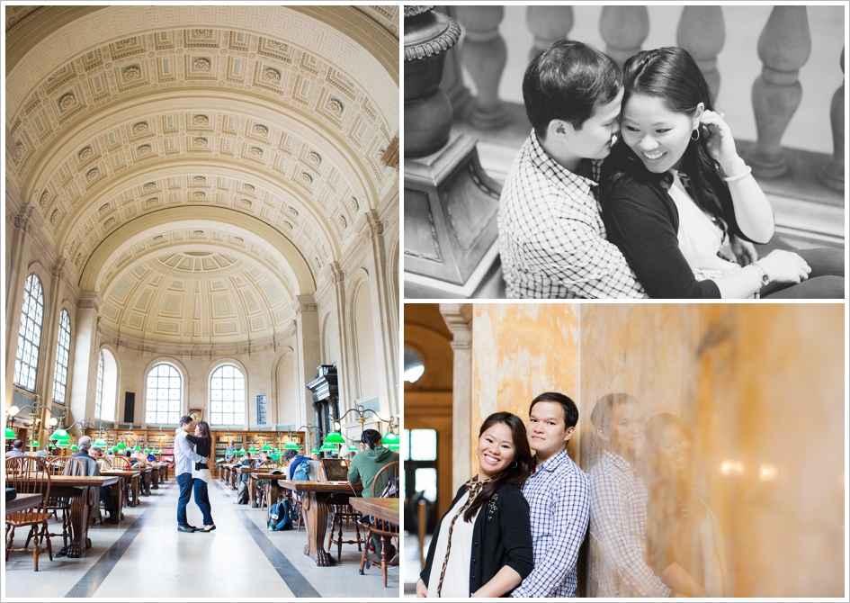 Wedding photography boston public library