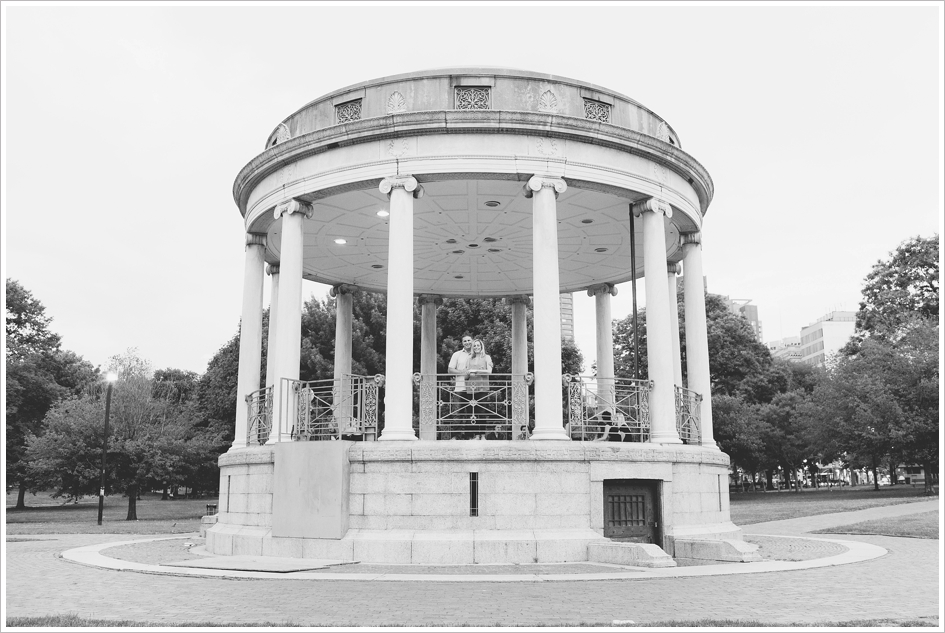 Boston Common engagement photography