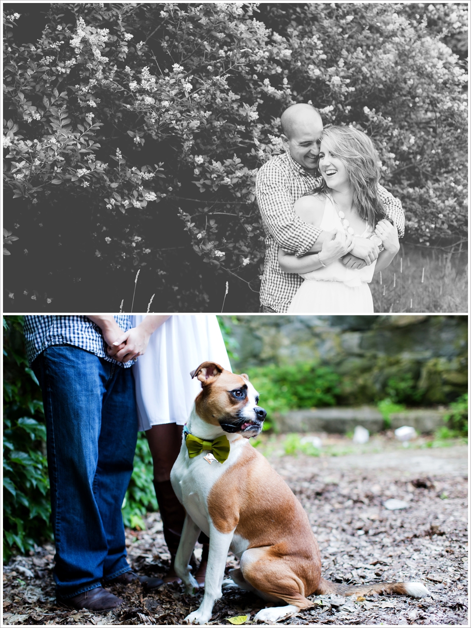 Gibbet hill castle engagement photos