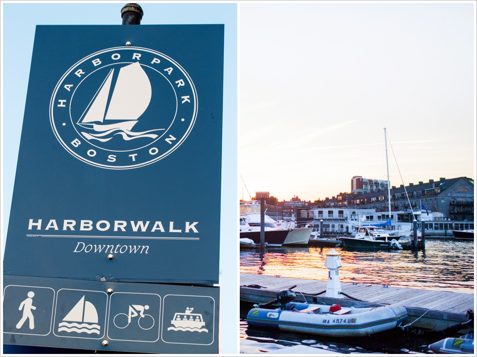 Harborwalk boston engagement wedding photography