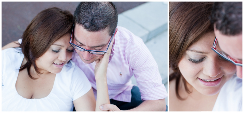 Romantic engagement photography Boston MA