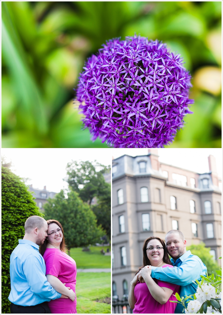 Engagement photos in boston