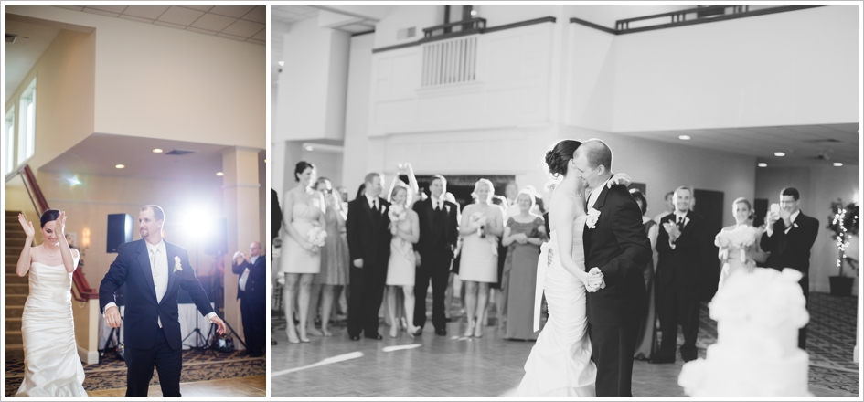 First Dance Photo Atkinson Country Club Wedding