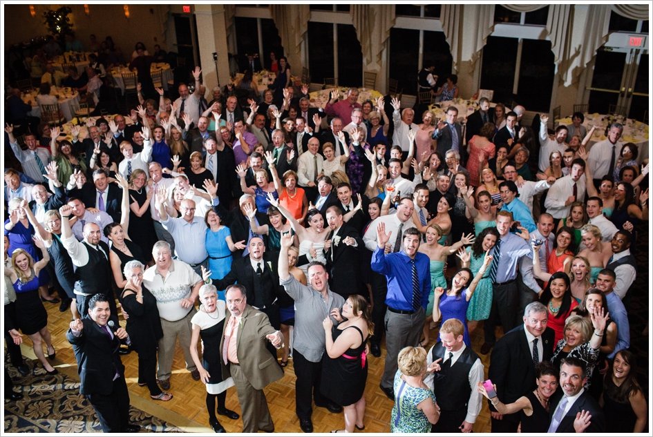 Group shot from Atkinson Country Club Wedding