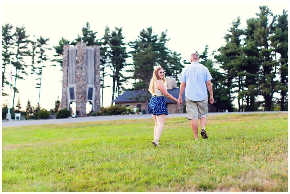 Cathedral of the Pines Engagement Photography