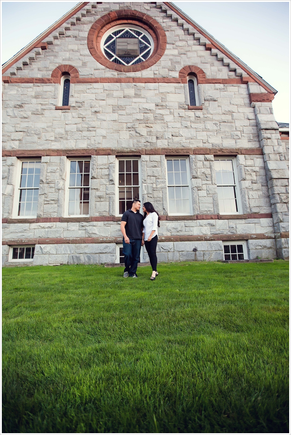 Engagement photography UMASS Amherst