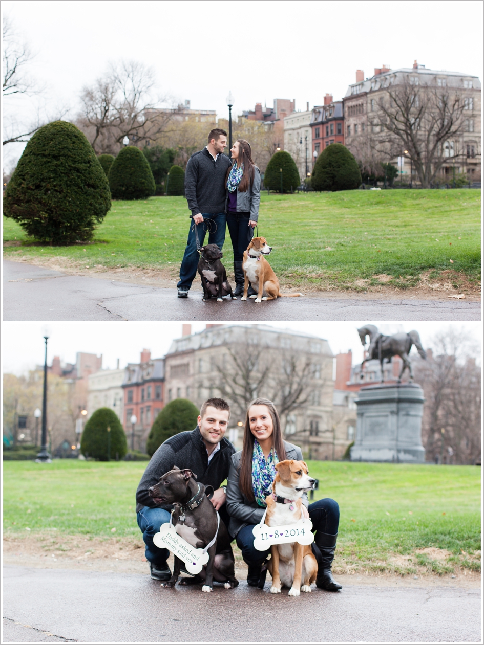 Boston engagement photos