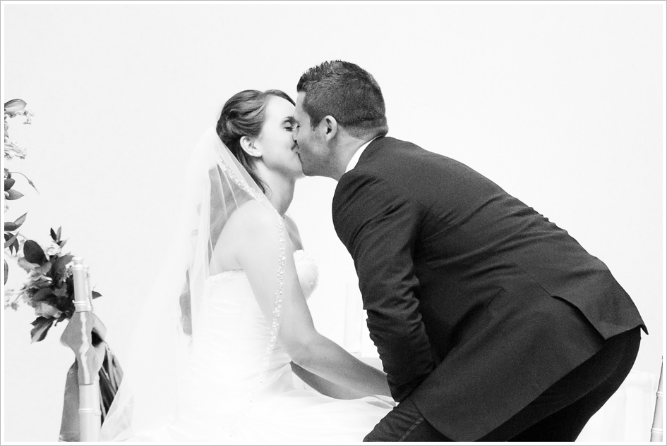 First kiss wedding photography long wharf boston, ma