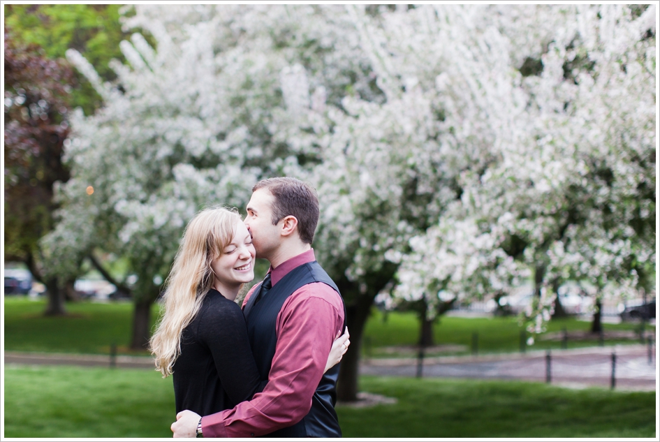 Engagement photography in boston