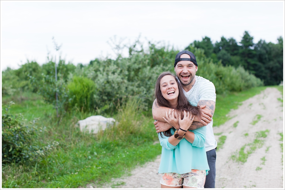 Nashoba Winery engagement photography